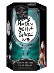  The Nightmare Before Christmas: Glow in the Dark Glass  5056577708998
