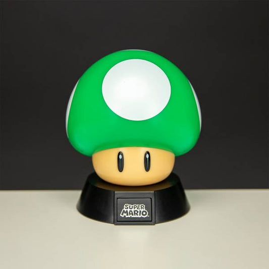  Super Mario: 1Up Mushroom Icon Light  5055964725839