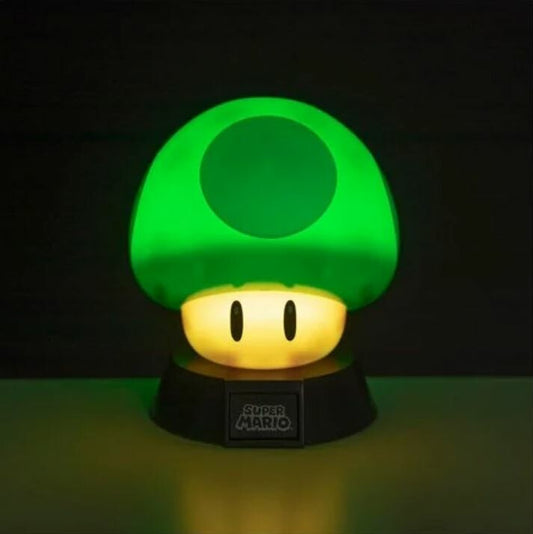  Super Mario: 1Up Mushroom Icon Light  5055964725839