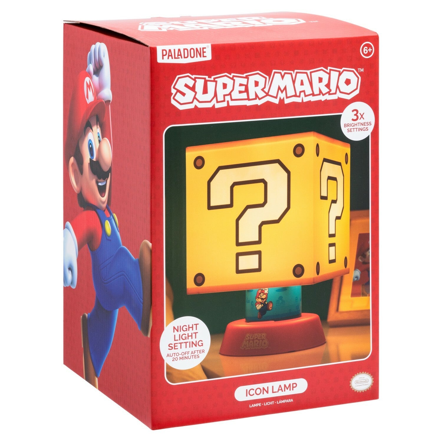  Super Mario: Icon Lamp  5055964781873