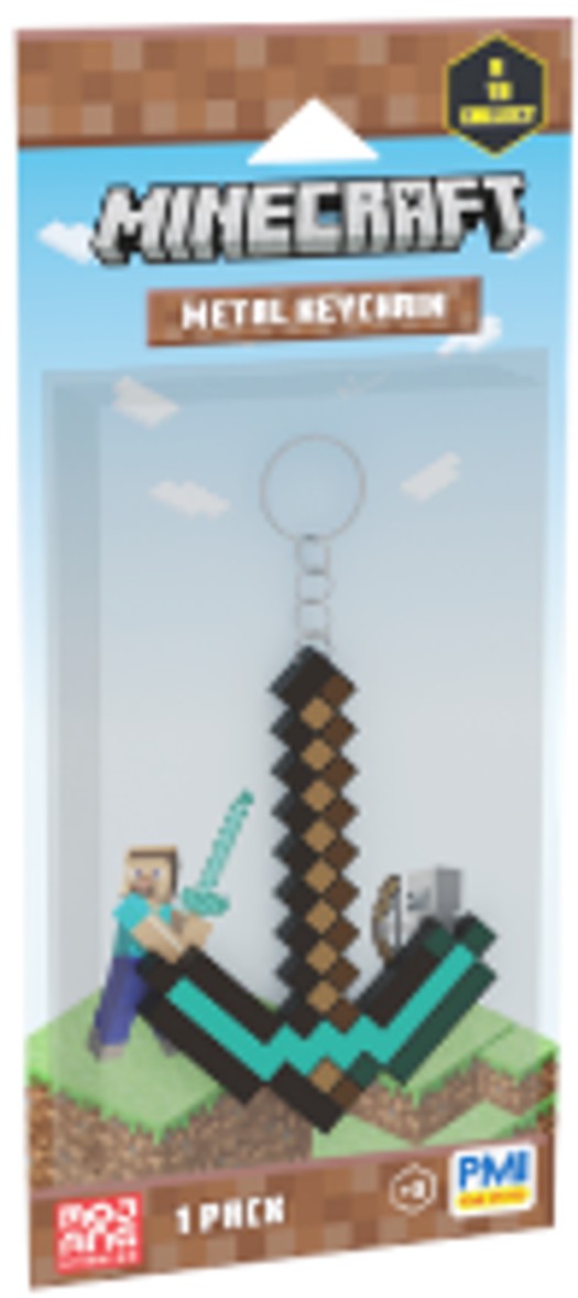  Minecraft: Metal Keychain 1-Pack  7290120511088