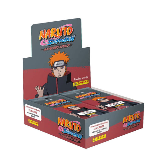  Naruto Shippuden Akatsuki Attack Trading Cards Fat Packs Display (10)  8051708008531