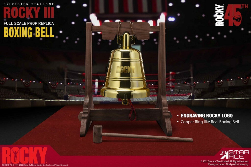  Rocky 3: Boxing Bell 1:1 Scale Prop Replica  4897057884112