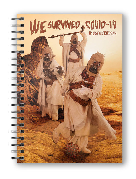  Star Wars: Tusken Raider We Survived Covid-19 Spiral Notebook  8435450245411