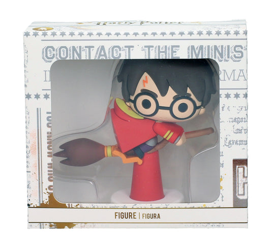  Harry Potter: Rubber Mini Figure - Harry with Red Cape on Nimbus  8435450223105