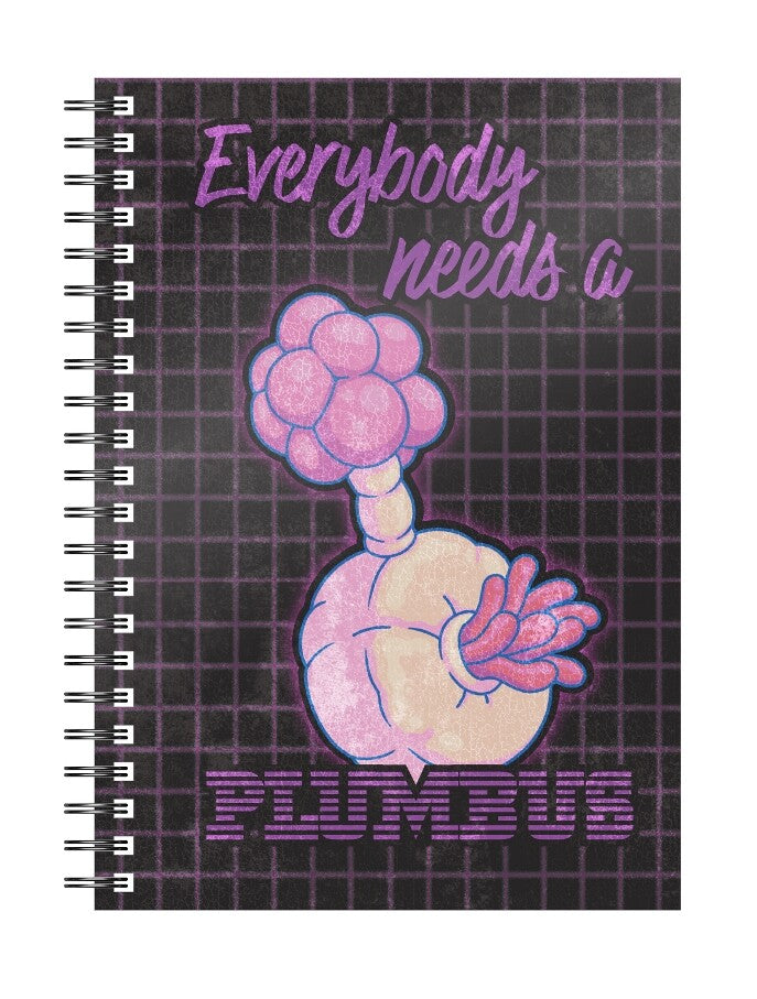  Rick and Morty: Plumbus Spiral Notebook  8435450246593