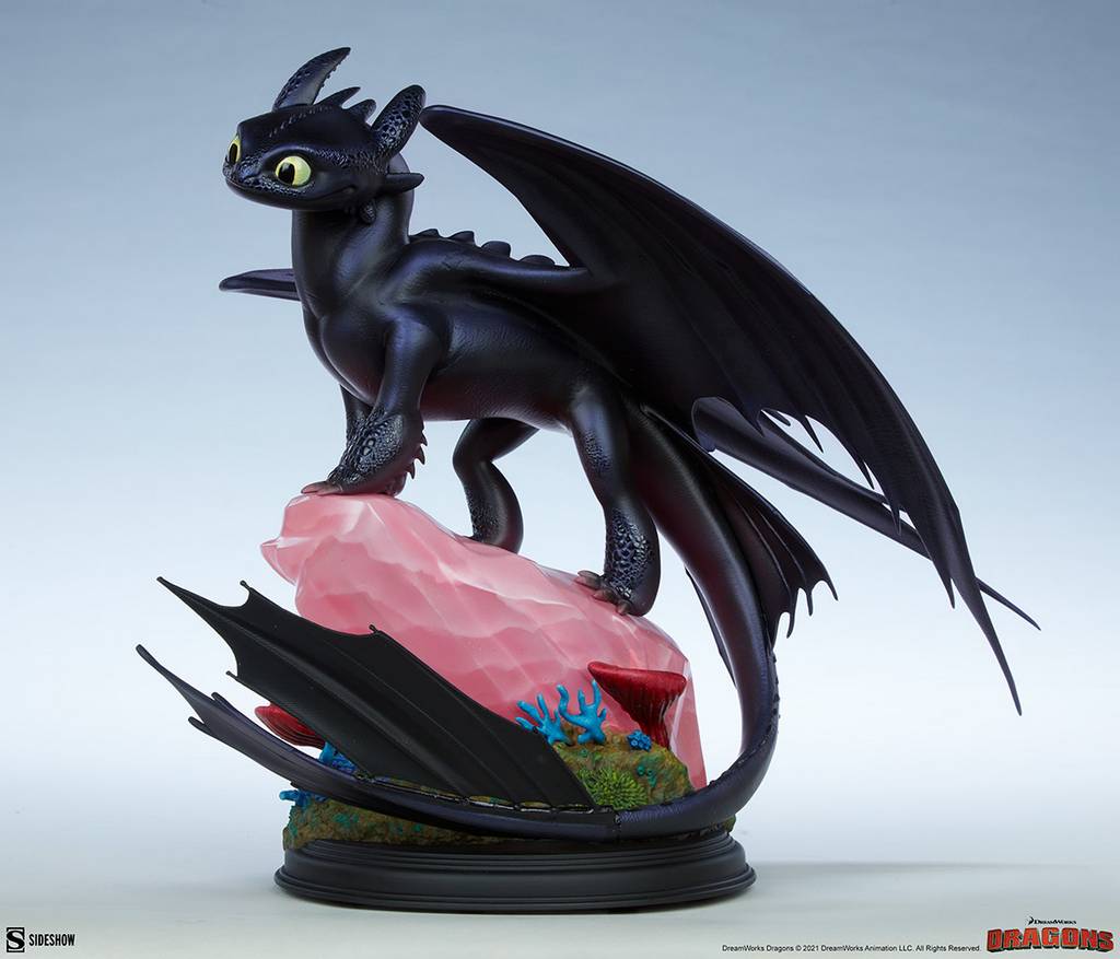  How to Train Your Dragon 3: Toothless Statue  0747720251816