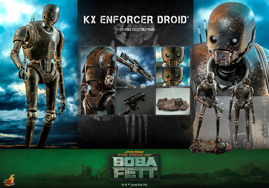  Star Wars: The Book of Boba Fett - KX Enforcer Droid 1:6 Scale Figure  4895228611086