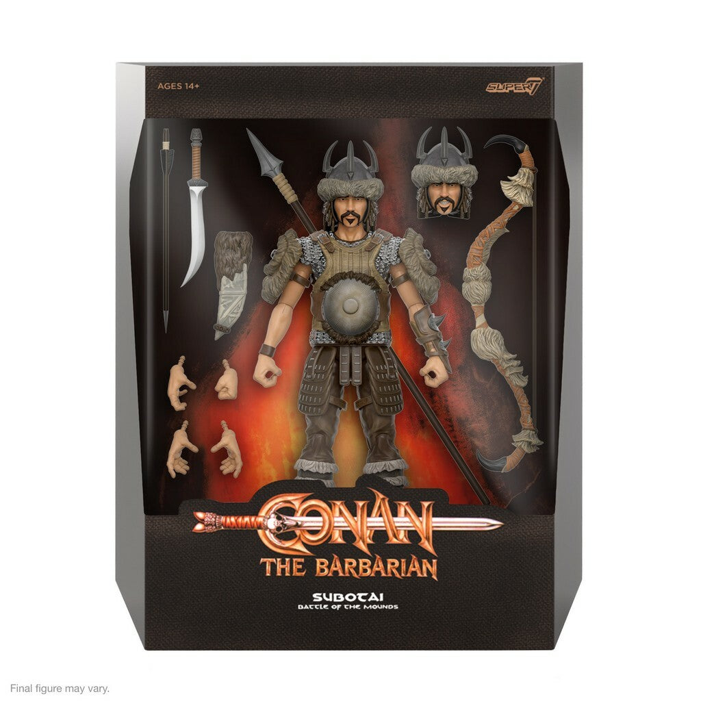  Conan the Barbarian: Ultimates Wave 5 - Battle of the Mounds Subotai 7 inch Action Figure  0840049830837