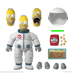  The Simpsons: Ultimates Wave 1 - Deep Space Homer 7 inch Action Figure  0840049817371