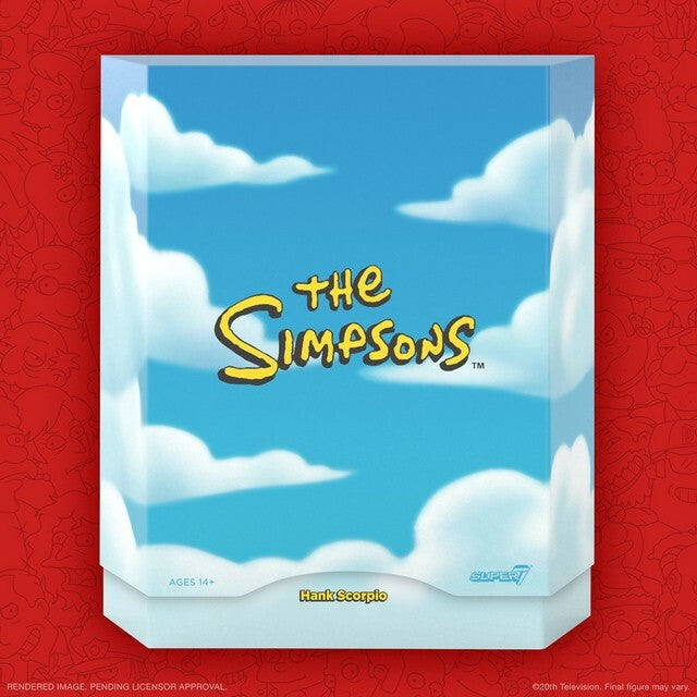  The Simpsons: Ultimates Wave 2 - Hank Scorpio 7 inch Action Figure  0840049824089