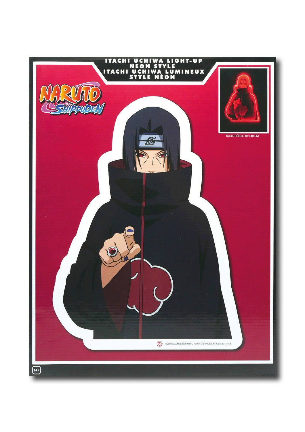  Naruto: Itachi Uchiha Neon Wall Light  3760158116004