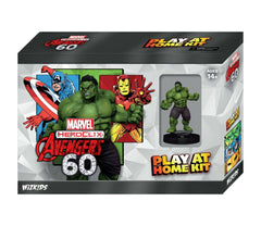  Marvel HeroClix: Avengers 60th Anniversary - Hulk Play at Home Kit  0634482849200