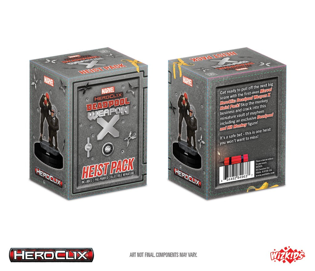  Marvel HeroClix: Deadpool and Hit-Monkey Heist Pack  0634482849637