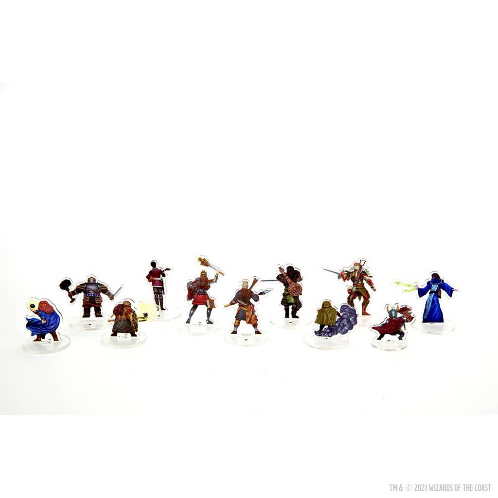  Dungeons and Dragons: Icons of the Realms - Essentials 2D Miniatures Players Pack  0634482945025