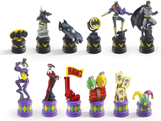 chess set batman (dark knight vs joker)