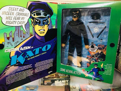 action figure playing mantis captain kato green hornets