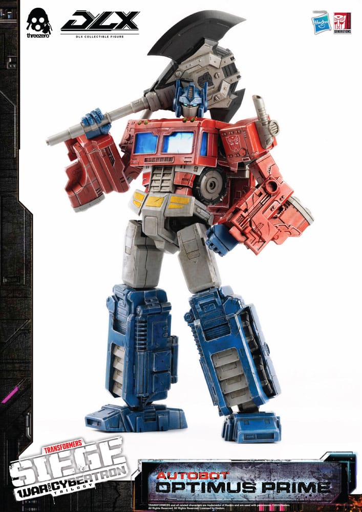 Transformers: War for Cybertron Trilogy DLX Action Figure 1/6 Optimus Prime 25 cm 4895250816343