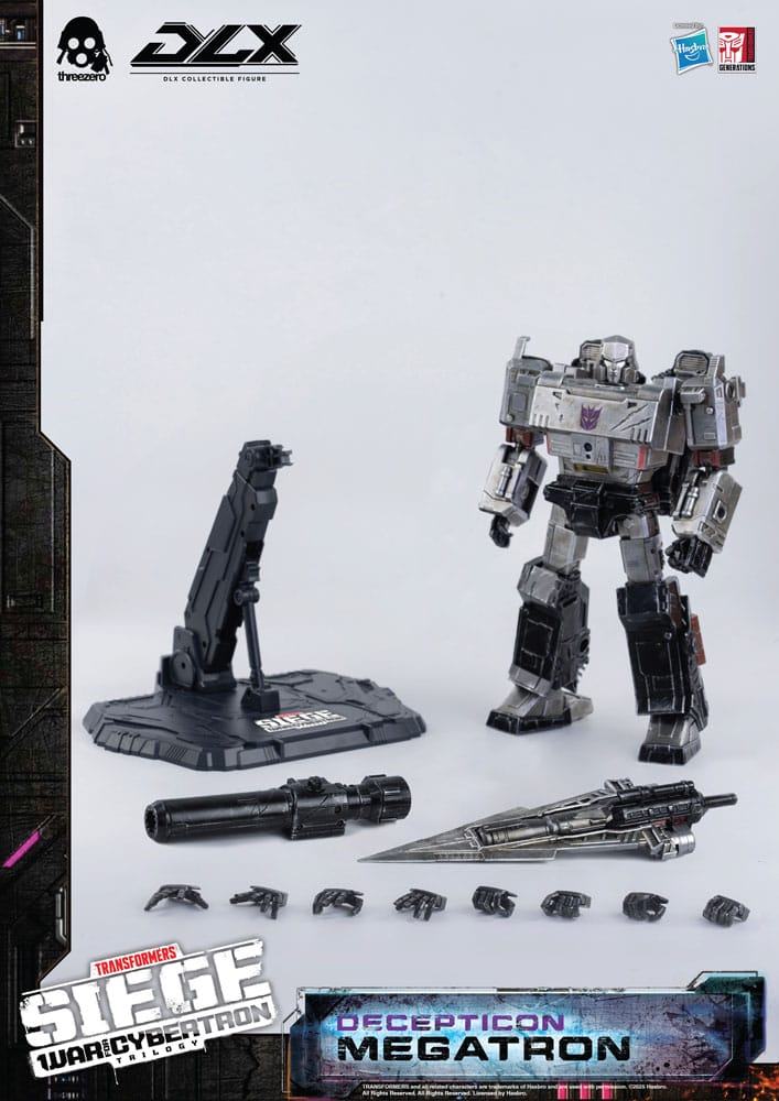 Transformers: War for Cybertron Trilogy DLX Action Figure 1/6 Megatron 25 cm 4895250816350