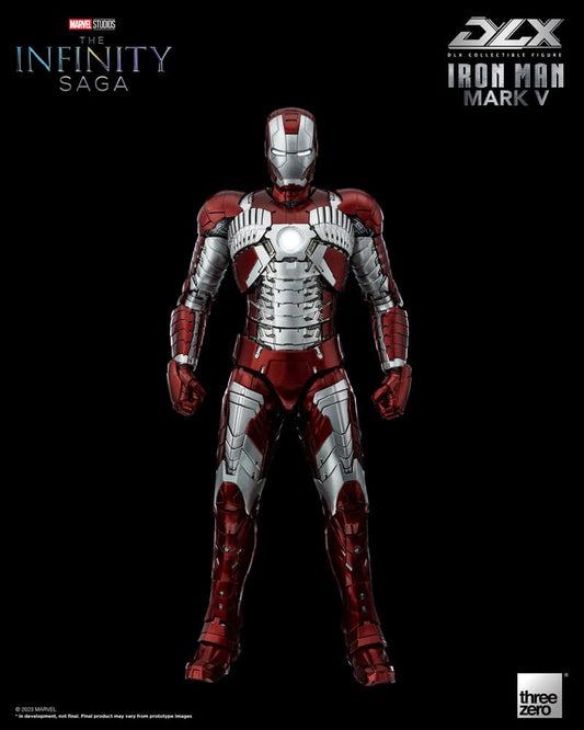 Infinity Saga DLX Action Figure 1/12 Iron Man Mark 5 17 cm 4897056204010