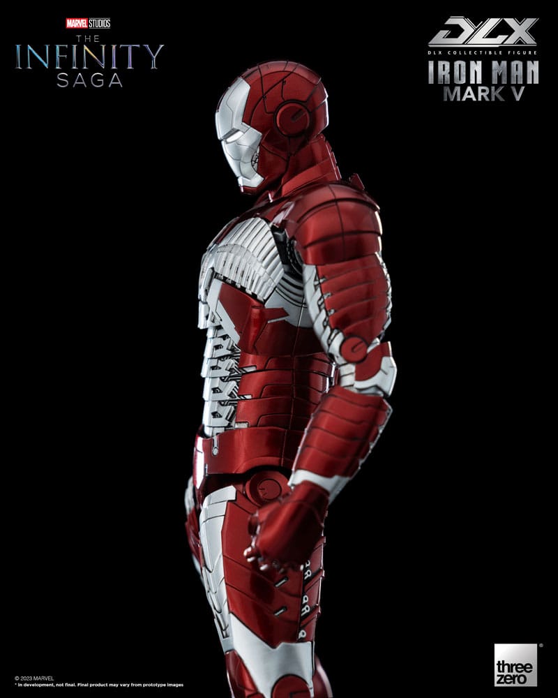 Infinity Saga DLX Action Figure 1/12 Iron Man Mark 5 17 cm 4897056204010