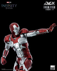 Infinity Saga DLX Action Figure 1/12 Iron Man Mark 5 17 cm 4897056204010