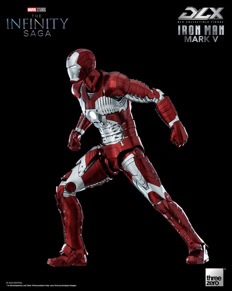 Infinity Saga DLX Action Figure 1/12 Iron Man Mark 5 17 cm 4897056204010