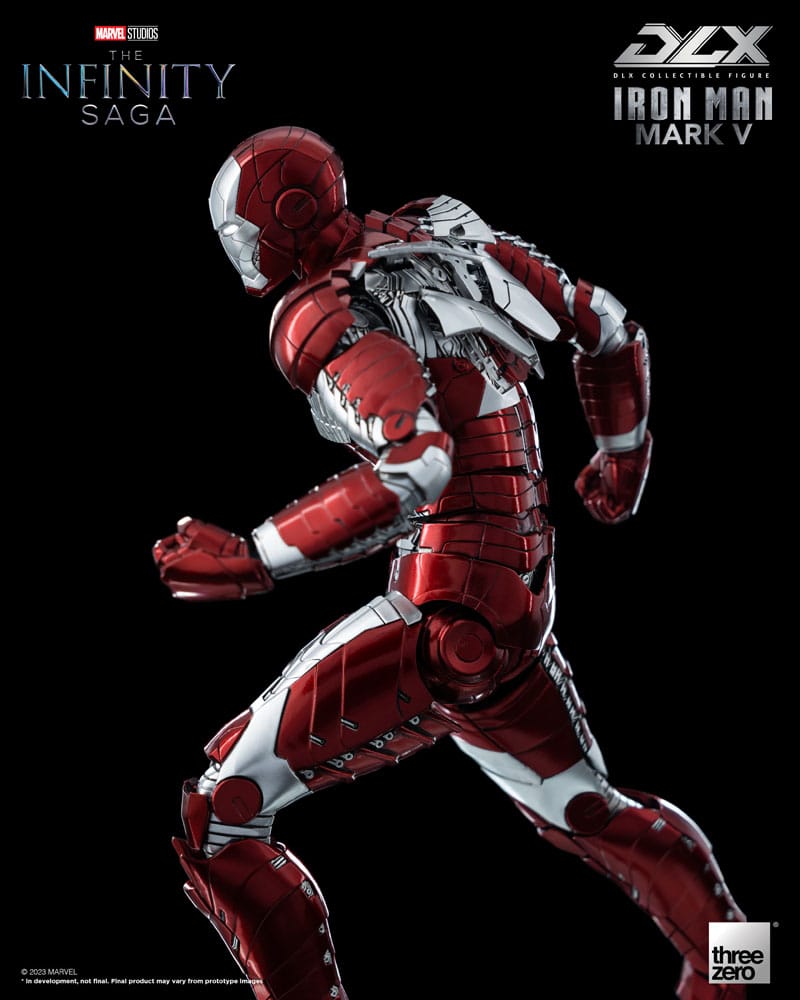 Infinity Saga DLX Action Figure 1/12 Iron Man Mark 5 17 cm 4897056204010