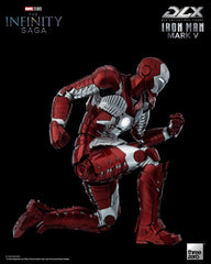 Infinity Saga DLX Action Figure 1/12 Iron Man Mark 5 17 cm 4897056204010