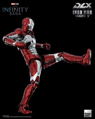 Infinity Saga DLX Action Figure 1/12 Iron Man Mark 5 17 cm 4897056204010