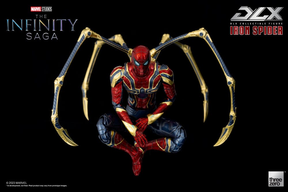 Infinity Saga DLX Action Figure 1/12 Iron Spider 16 cm 4897056204225