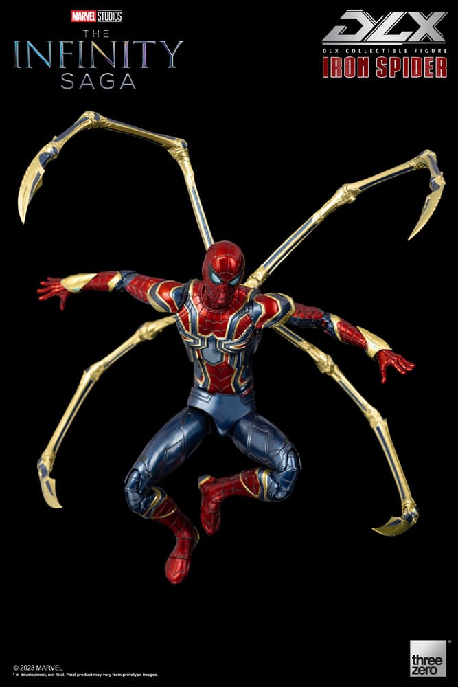 Infinity Saga DLX Action Figure 1/12 Iron Spider 16 cm 4897056204225