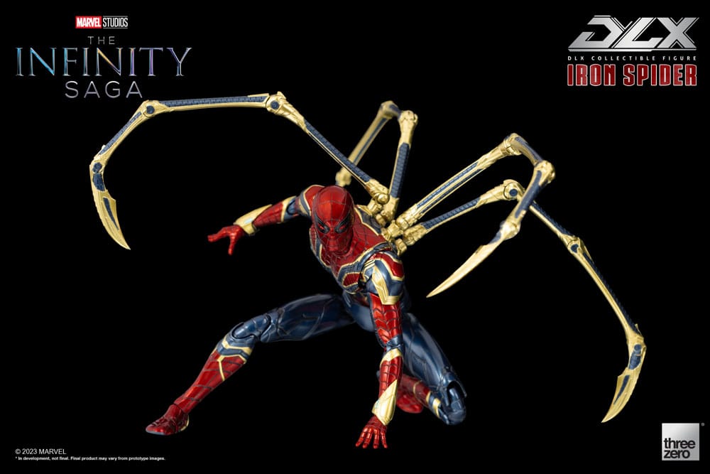 Infinity Saga DLX Action Figure 1/12 Iron Spider 16 cm 4897056204225