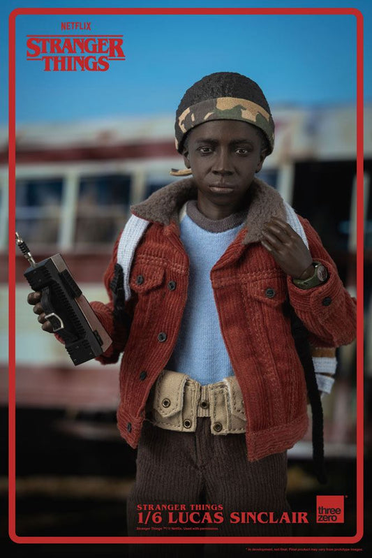 Stranger Things Action Figure 1/6 Lucas Sinclair 23 cm 4897056205130