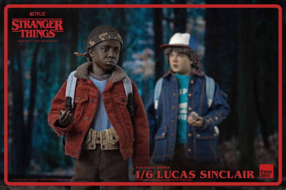 Stranger Things Action Figure 1/6 Lucas Sinclair 23 cm 4897056205130