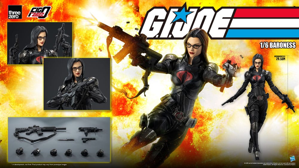 G.I. Joe FigZero Action Figure 1/6 Baroness 30 cm 4895250816480