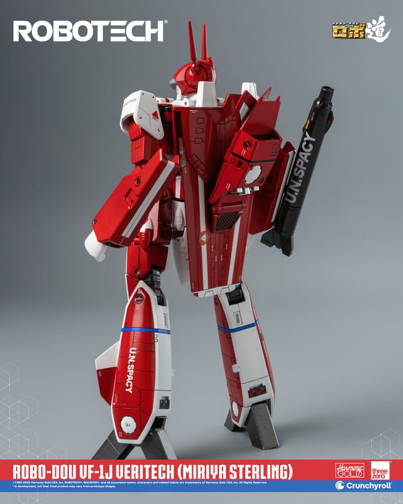 Robotech Action Figure ROBO-DOU VF-1J Veritech (Miriya Sterling) 20 cm 4895250816275