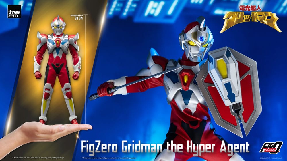 Gridman the Hyper Agent FigZero Action Figure Gridman the Hyper Agent 30 cm 4895250809154