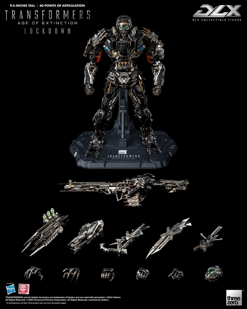 Transformers: Age of Extinction DLX Action Figure 1/6 Lockdown 24 cm 4895250814172