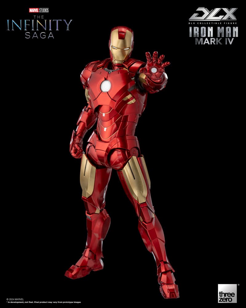 Infinity Saga DLX Action Figure 1/12 Iron Man Mark 4 17 cm 4895250812888