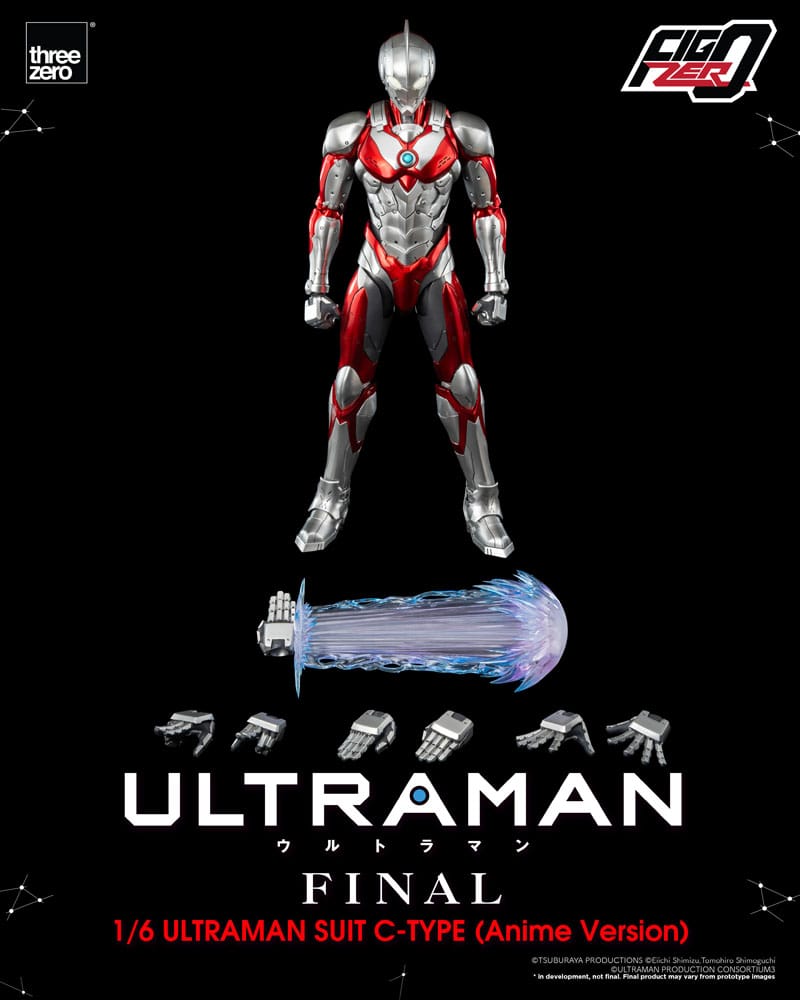 Ultraman FigZero Action Figure 1/6 Ultraman Suit C-Type (Anime Version) 31 cm 4895250813397