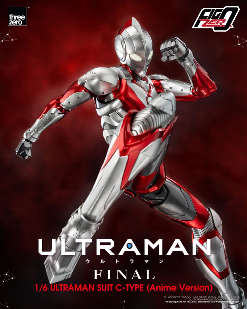 Ultraman FigZero Action Figure 1/6 Ultraman Suit C-Type (Anime Version) 31 cm 4895250813397