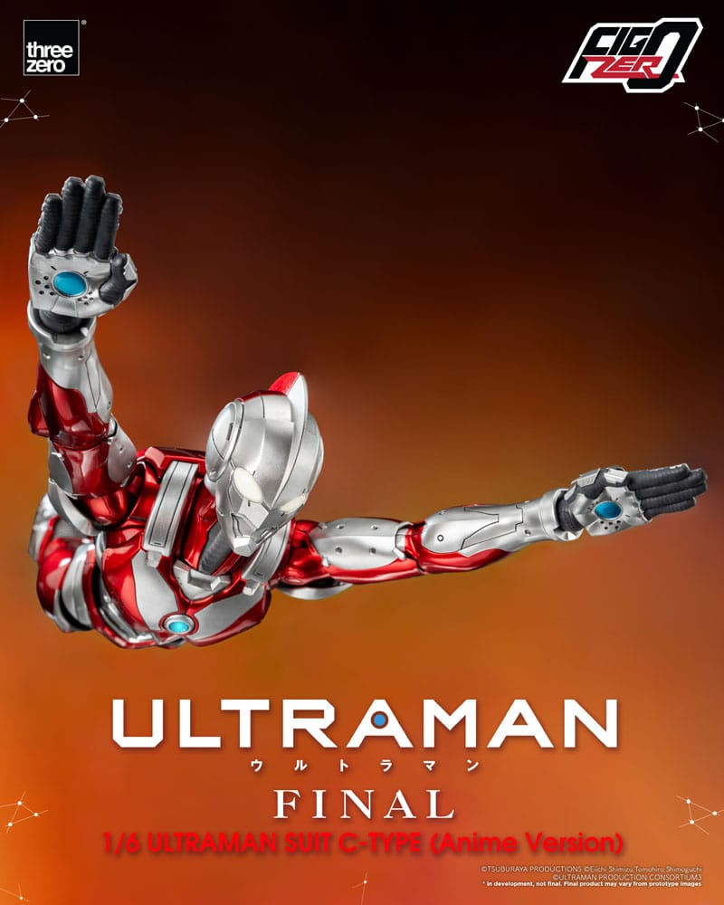 Ultraman FigZero Action Figure 1/6 Ultraman Suit C-Type (Anime Version) 31 cm 4895250813397