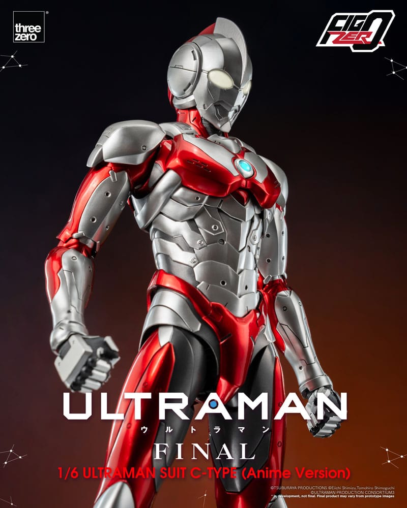 Ultraman FigZero Action Figure 1/6 Ultraman Suit C-Type (Anime Version) 31 cm 4895250813397