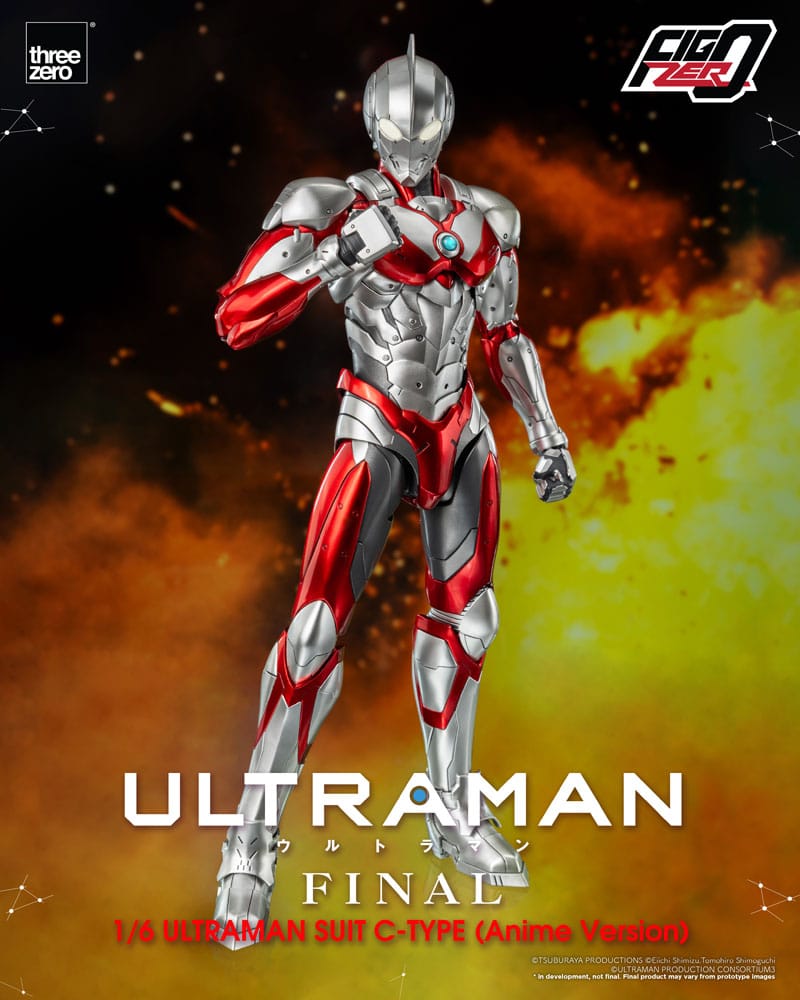 Ultraman FigZero Action Figure 1/6 Ultraman Suit C-Type (Anime Version) 31 cm 4895250813397