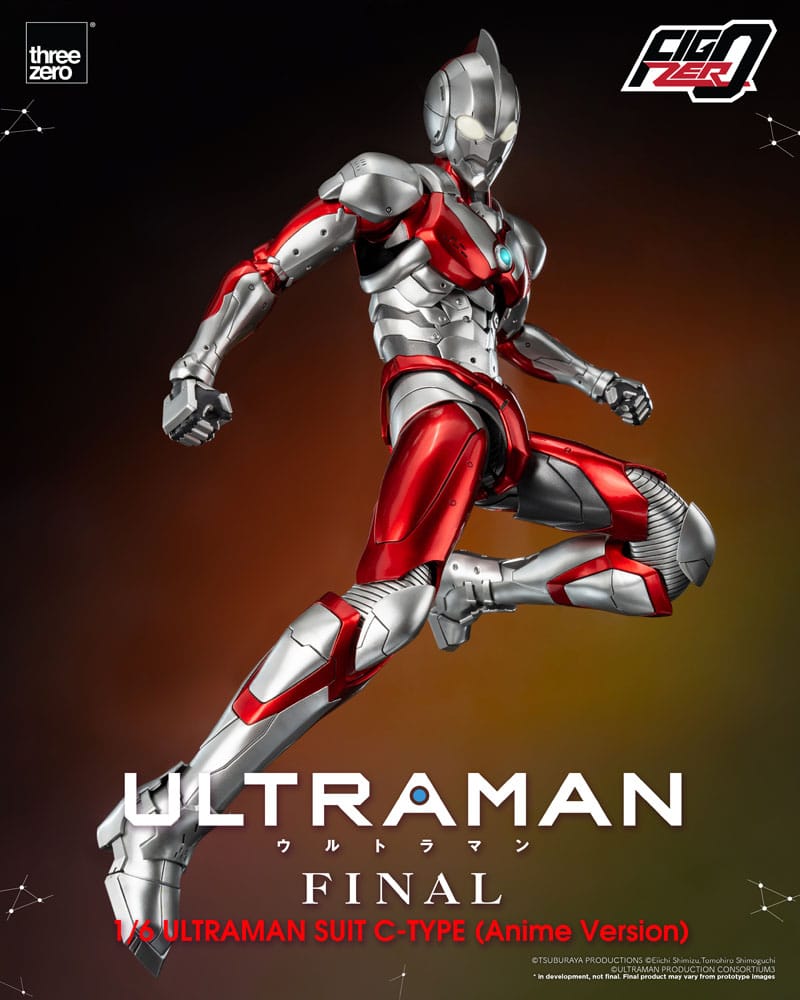 Ultraman FigZero Action Figure 1/6 Ultraman Suit C-Type (Anime Version) 31 cm 4895250813397