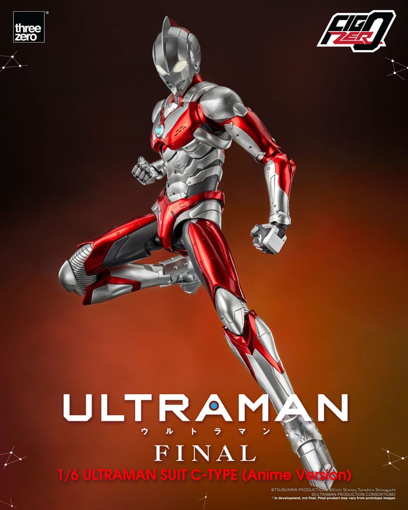 Ultraman FigZero Action Figure 1/6 Ultraman Suit C-Type (Anime Version) 31 cm 4895250813397