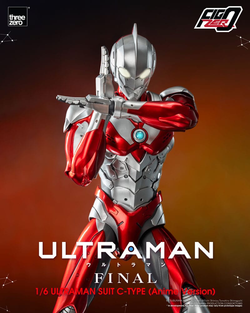 Ultraman FigZero Action Figure 1/6 Ultraman Suit C-Type (Anime Version) 31 cm 4895250813397