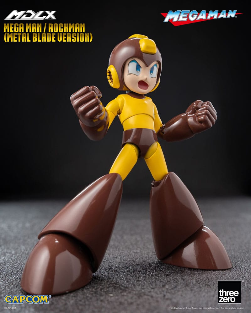 Mega Man MDLX Action Figure Mega Man / Rockman (Metal Blade Version) 10 cm 4895250816152