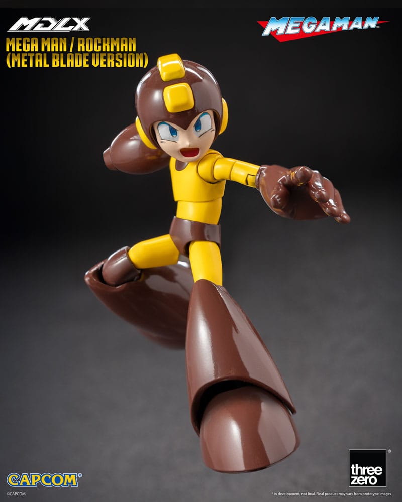 Mega Man MDLX Action Figure Mega Man / Rockman (Metal Blade Version) 10 cm 4895250816152